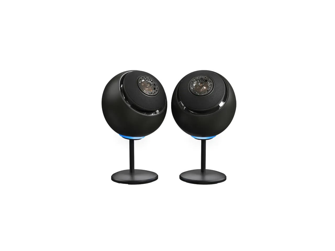 Creative Pebble Nova Premium 2.0 USB-C Speakers with Coaxial Drivers - Black
