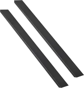 Double-Sided  Countertop Support Bracket 2 Pack Black 36 Inch Heavy Duty Granite Countertop Bracket for Kitchen Islands Breakfast Bars