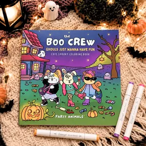 The Boo Crew Coloring Book