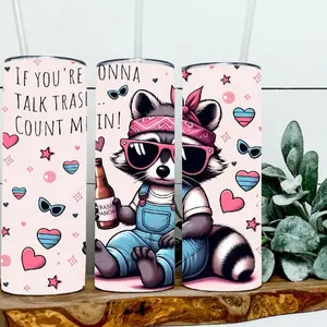 Gonna Talk Raccoon Tumbler