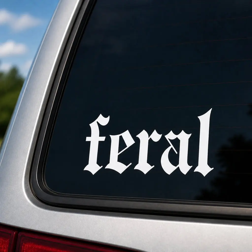 FERAL DECAL