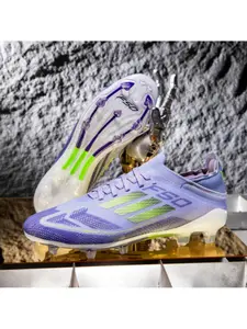 Football Shoes for Men and Women, Long Studs TF, Breathable No Laces, Adult Competition Training Shoes, All Seasons Sporty Style