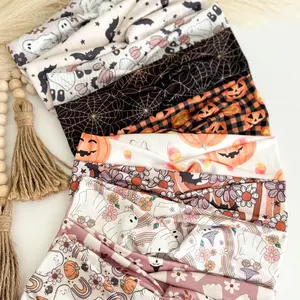 Halloween Twist Headband - Spooky Nurse Style, Soft & Stretchy, Nurse Headpiece, Ornamental, Women’s, Athletic, Elastic Bands Headbands, Headbands For Women