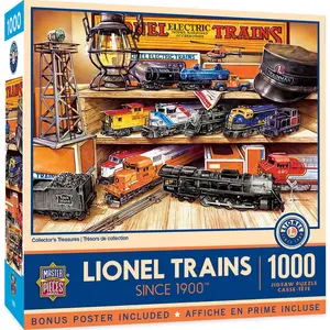 Lionel Trains - Collector's Treasures 1000 Piece Puzzle