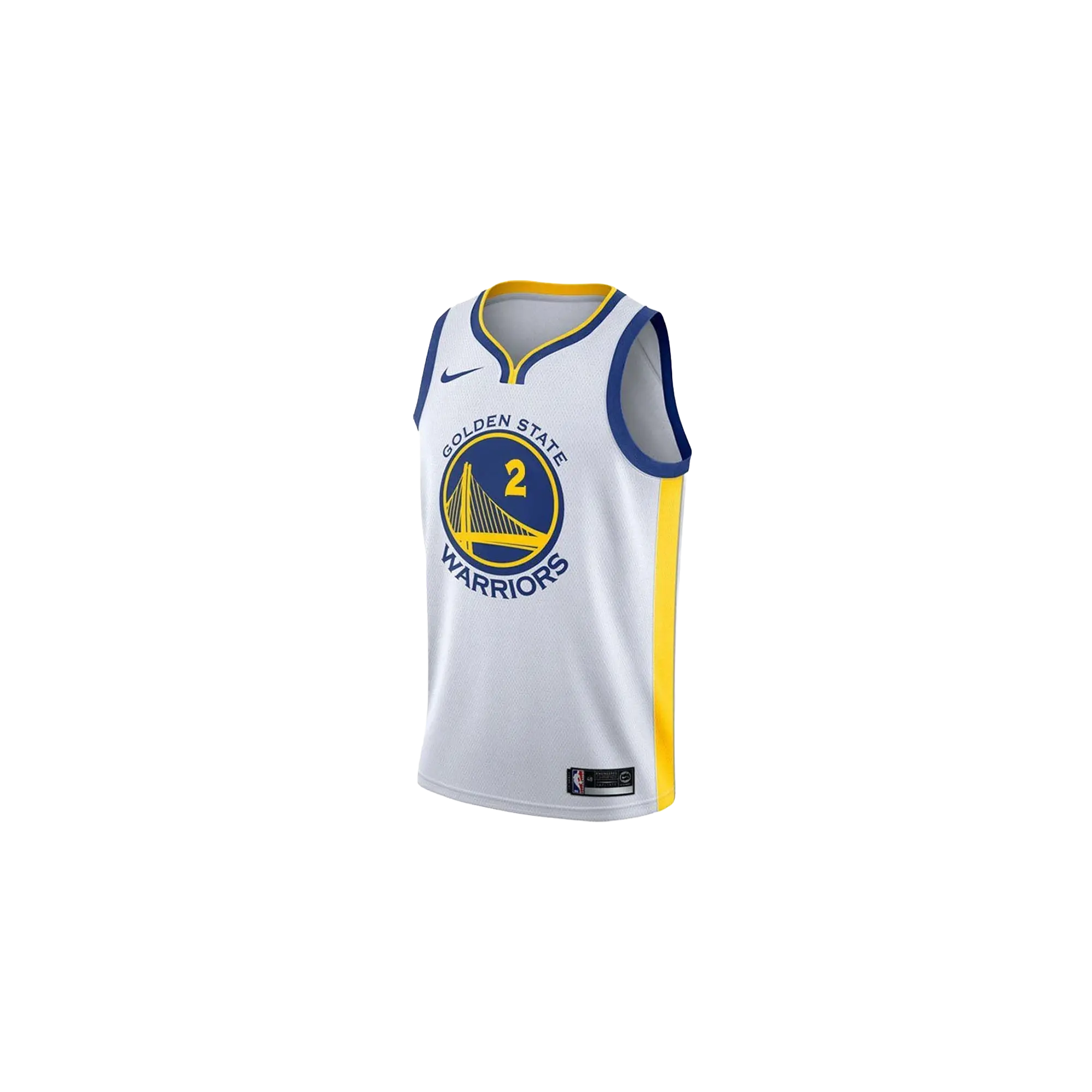 NBA GS Warriors Bell Swingman Jersey "White" 864417 105