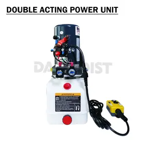 12V Hydraulic Pump Double Acting 4L Reservoir – 12 Volt Electric Hydraulic Pump