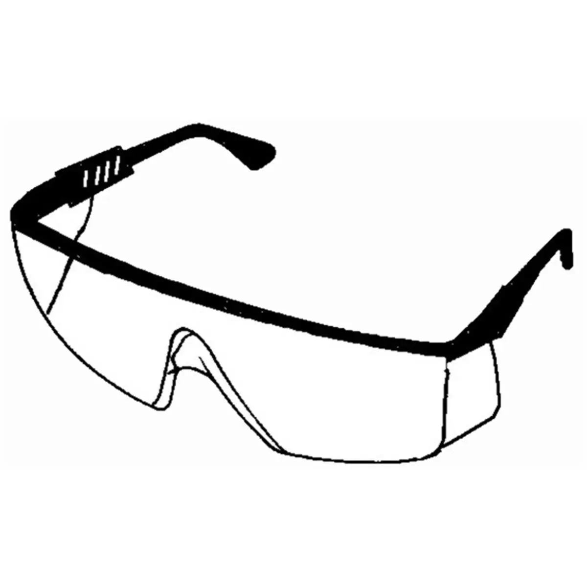 212 MAIN Gateway Safety 49RB80 Strobe Goggles - Polycarbonate Lens, UV Blocking, ANSI Standard, Molded Sides, Safety Glasses for Eye Protection, Cycling, Hiking/Light Outdoor, Personalized with Logo