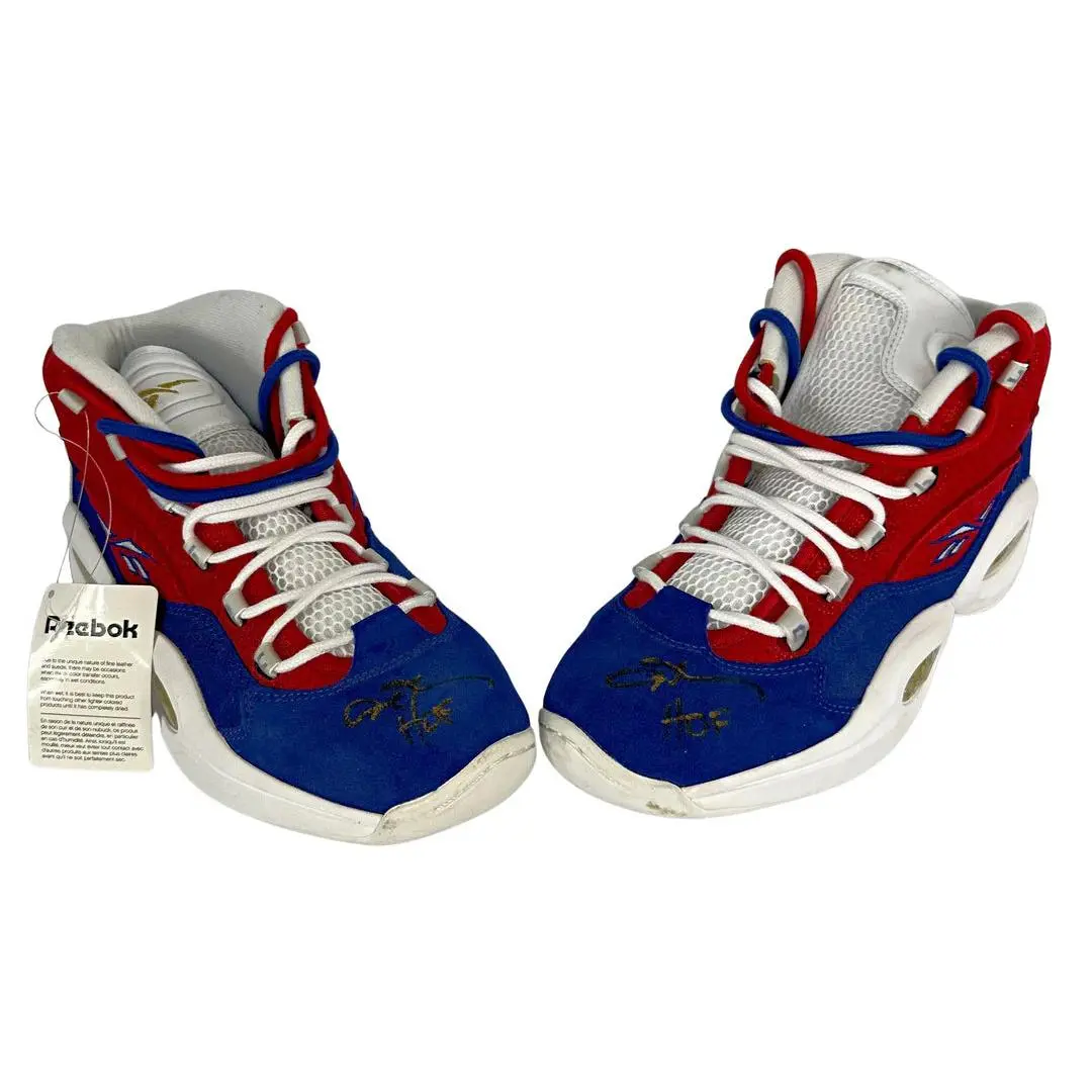 Allen Iverson Signed “Retirement” Rare Sneakers – JSA Authenticated