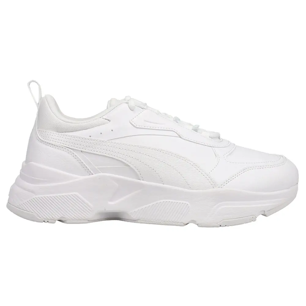 PUMA Womens Cassia Sl Lace Up Sneakers Shoes Casual - White PUMA Womens Cassia Sl Lace Up Sneakers Shoes Casual - White