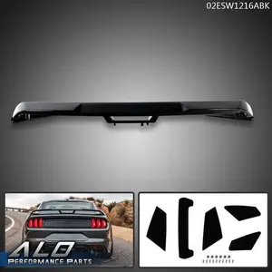 Fit For 15-22 Ford Mustang S550 GT Style Rear Trunk Spoiler Wing Glossy Black