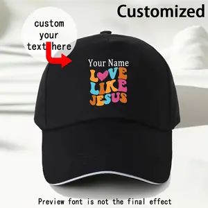 Customizable Baseball Cap - Personalized Text/Photo/Logo, Adjustable Elastic Closure, Lightweight & Durable Hat for Sports, Casual, Gifts - Custom Name/Message, All-Season Outdoor Cap for Men & Women, Casual Headwear, Sporty Design, Breathable Fabric, Spo