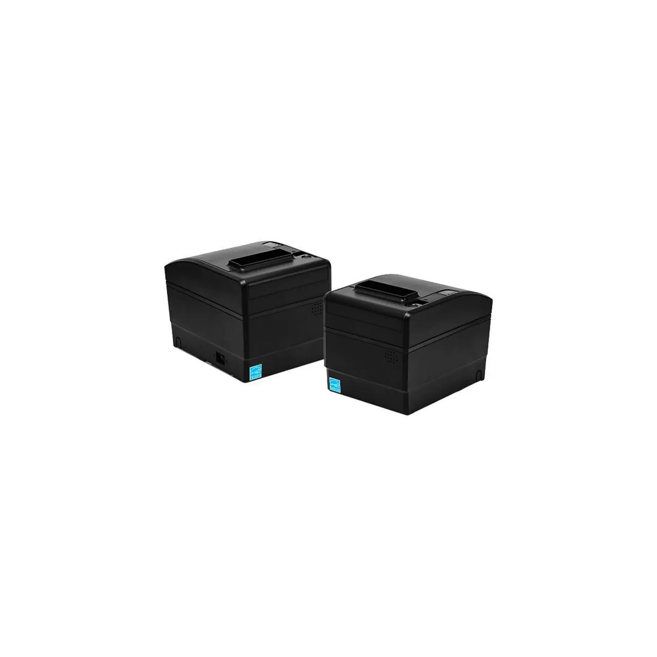 Bixolon SRP-S300 3" Direct Thermal Label and Receipt Printer, 203 dpi, Built in USB, Ethernet Interface Card, Auto Cutter, Liner free Restick Paper Media, Taken Sensor, Black - SRP-S300TOEK