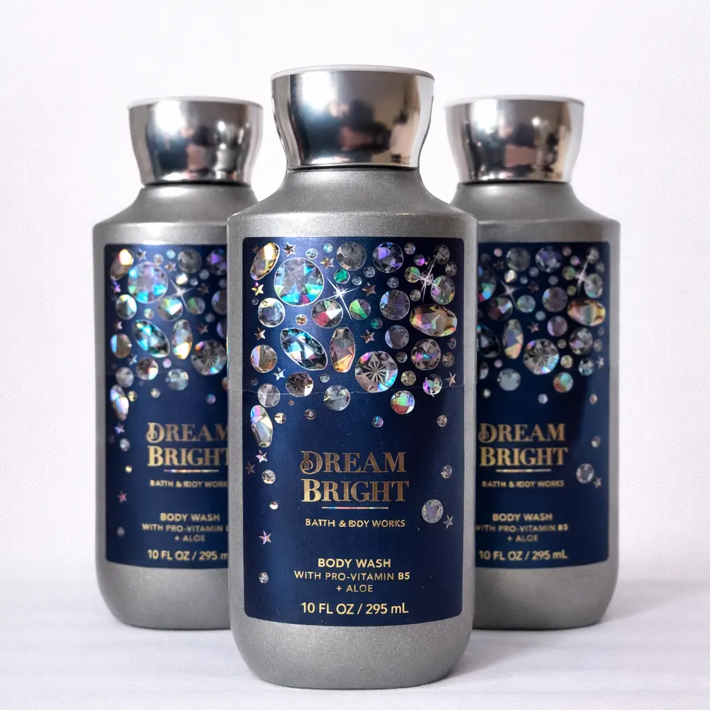 DREAM BRIGHT Bath & Body Works Body Wash 3-Pack - 10 oz Each