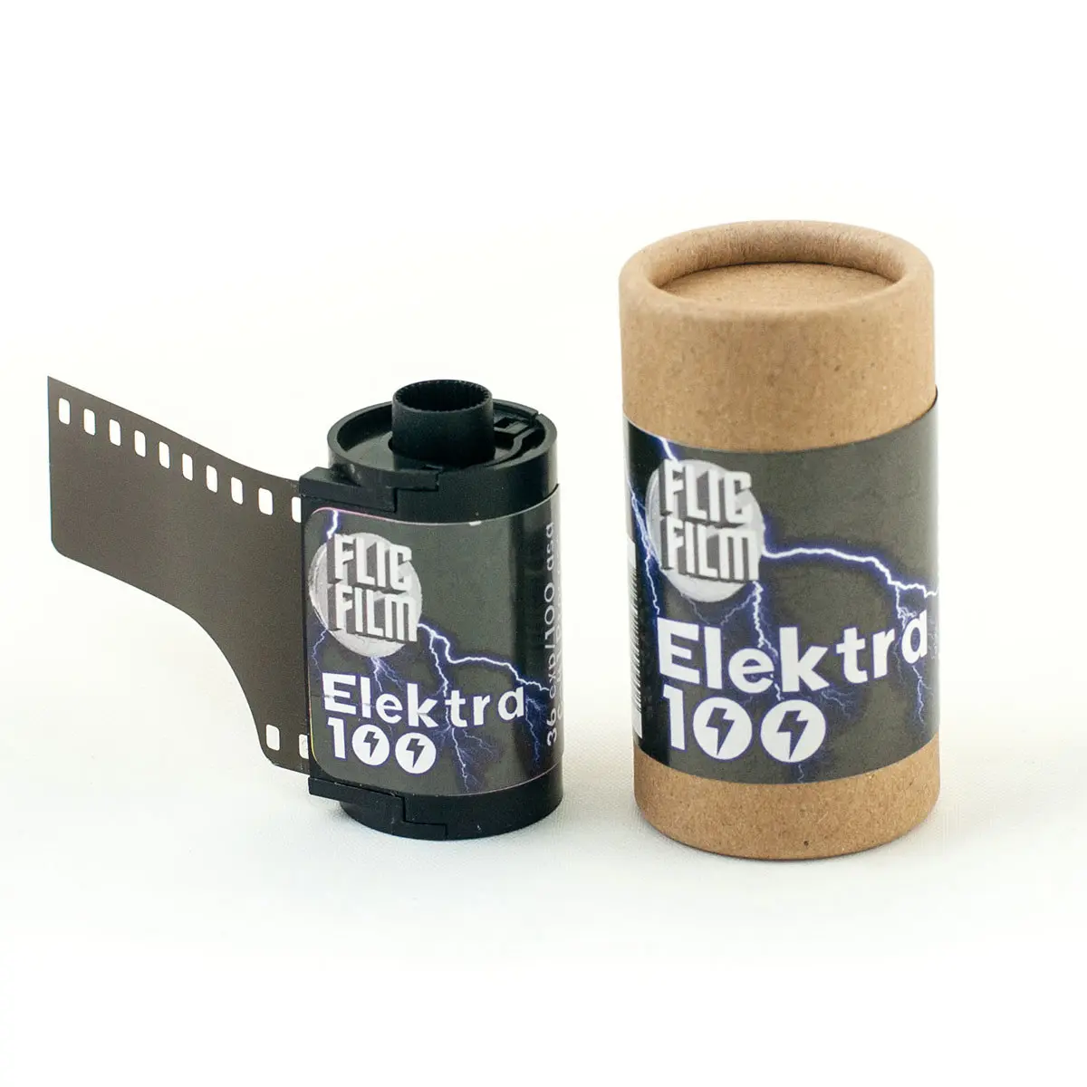 Flic Film Elektra 100 35mm Color Negative Roll Film - ASA 100, 36 Exposures, Single Roll for Photographers, Ideal for Negative Print Creation