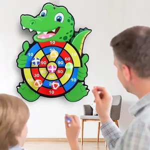 Interactive Toy Set, Crocodile Pattern, Includes 3 Sticky Balls Dart Targets, Sticky Ball Darts, Interactive Gameplay, Versatile Use, Indoor Outdoor Game, Christmas Gift