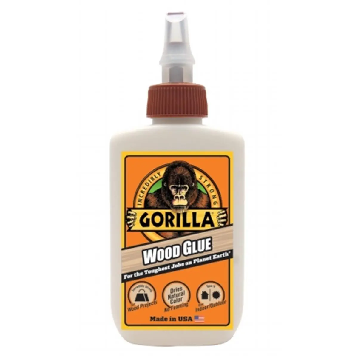 The Gorilla Glue 6202003 Gorilla Wood Glue- 4 oz The Gorilla Glue 6202003 Gorilla Wood Glue- 4 oz