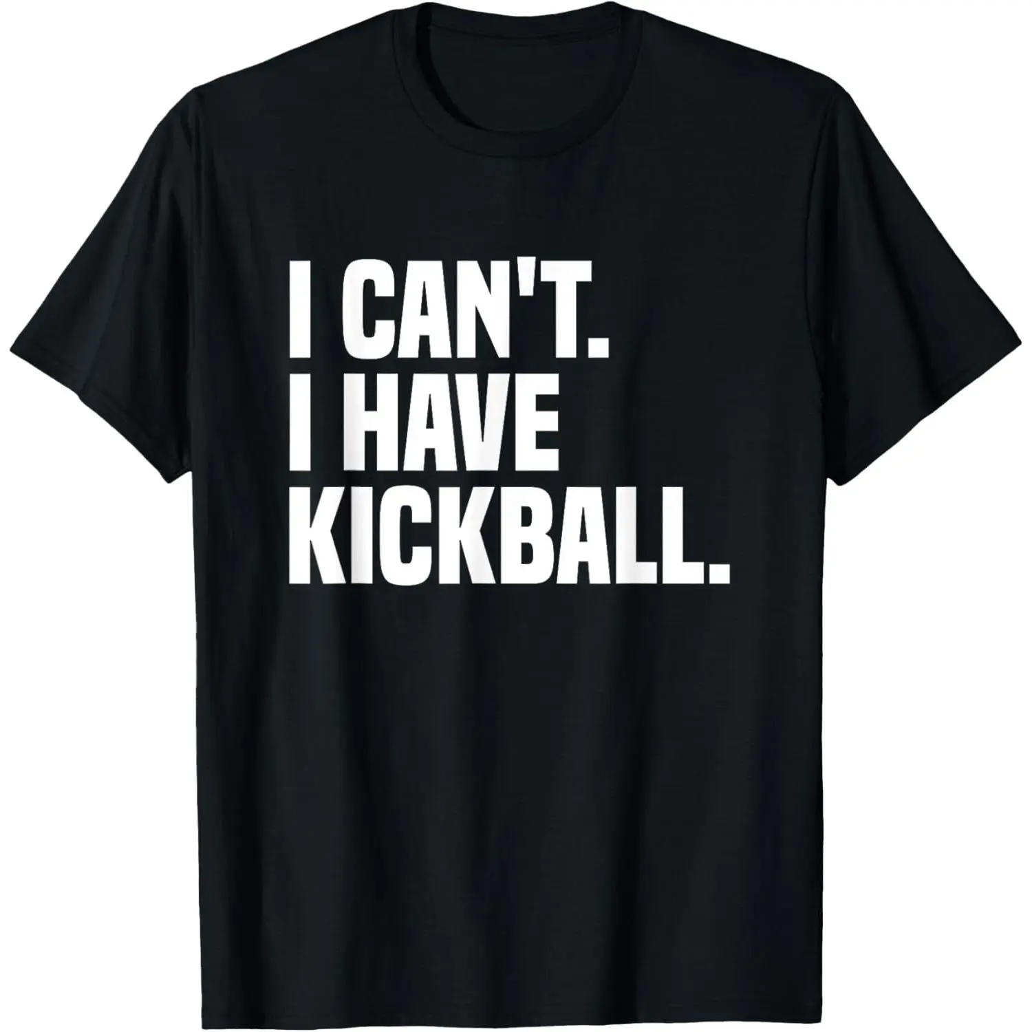 Women's Short-Sleeve Cotton Printed Kickball Graphic T-Shirt - Made in USA, Round Neck, Comfortable, Simple, Soft, Straight Cut, Everyday Casual Clothes Top
