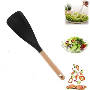 High Heat Resistant Nonstick Pan - Heat resistant up to 446 ° F/230 ° C, nonstick surface, wide edge design for flipping pancakes, eggs, fish, barbecue, stir-fries - Compatible with frying pans and grills - Easy-to-clean kitchen tool for profession -RR