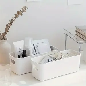 Home Storage Box Modern Style Basket for Kitchen Bathroom Household Snacks Cosmetics Cleaning Tools Organization