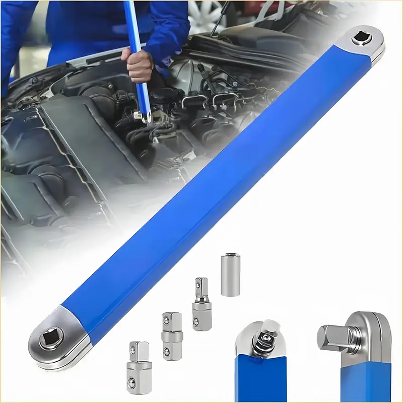 Heavy Duty Torque Wrench Set, Long Rotation Key, Impact Socket Wrench, Professional Car Tool, Hand Tool for Narrow Space Car, Men Gifts, Vehicle Repair Tool, Automotive Repair & Maintenance Tools, Essential Tools