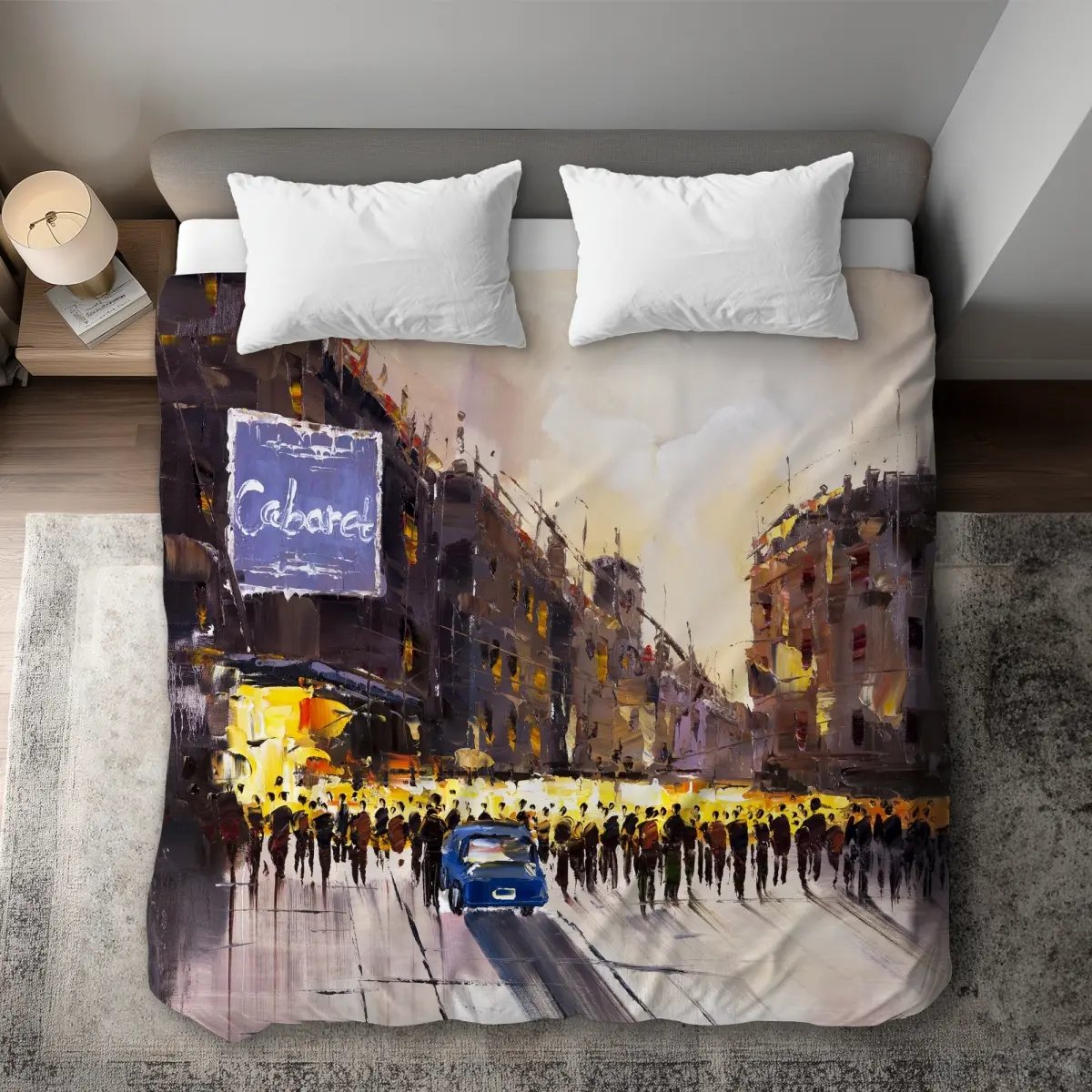360 Stand King Size Brown Women's Duvet Cover - Breathable, Art Print, Cultural Theme, Home Decor Essential Bedding Linen, Art Prints, Comfortable Duvet Covers, Graphic Duvet Covers