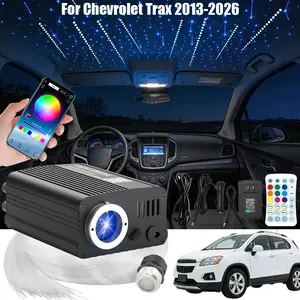 Starlight Car Roof Starlight Headliner Kit,BTwinkle&Meteor RGBW Fibre Optic Lights Star Ceiling Light for Home & Car Ceiling Headliner Decoration with Music+APP+Remote Control For Chevrolet Trax 2013-2026