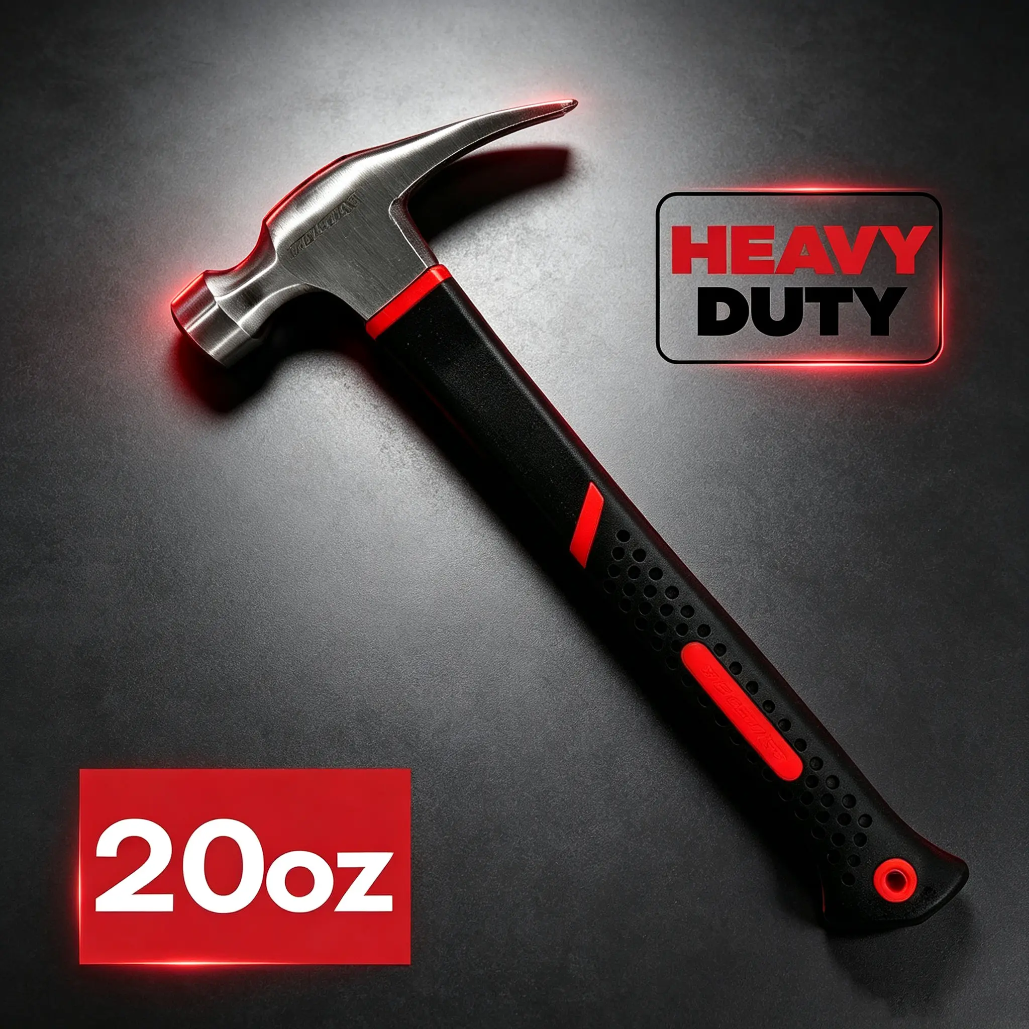 20 oz Head Weight Welding Chipping Hammer - Professional Slag Hammer for Welders - Forged Steel Impact Tool for Metal Work - Welding Hammer