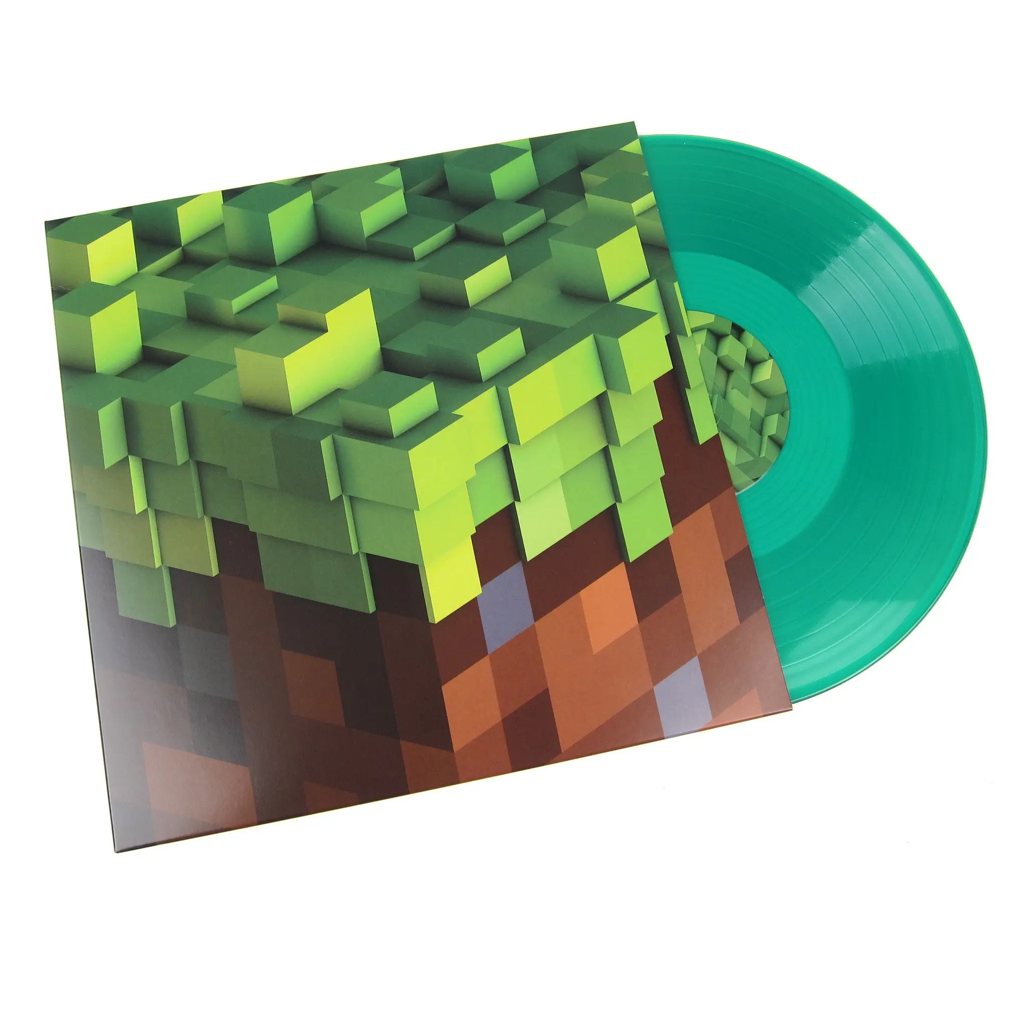 C418: Minecraft Volume Alpha - Green Colored Vinyl LP Record