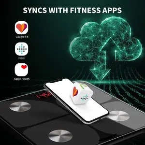 Smart Bluetooth Weight Fat Electronic Scale Charging Body Fat Scale