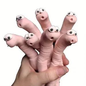 Cute Moisture Monitor Plant Humidity Tester, Small Earthworm Design, Ideal for Indoor Plants, Accurate Hygrometer for Garden Care