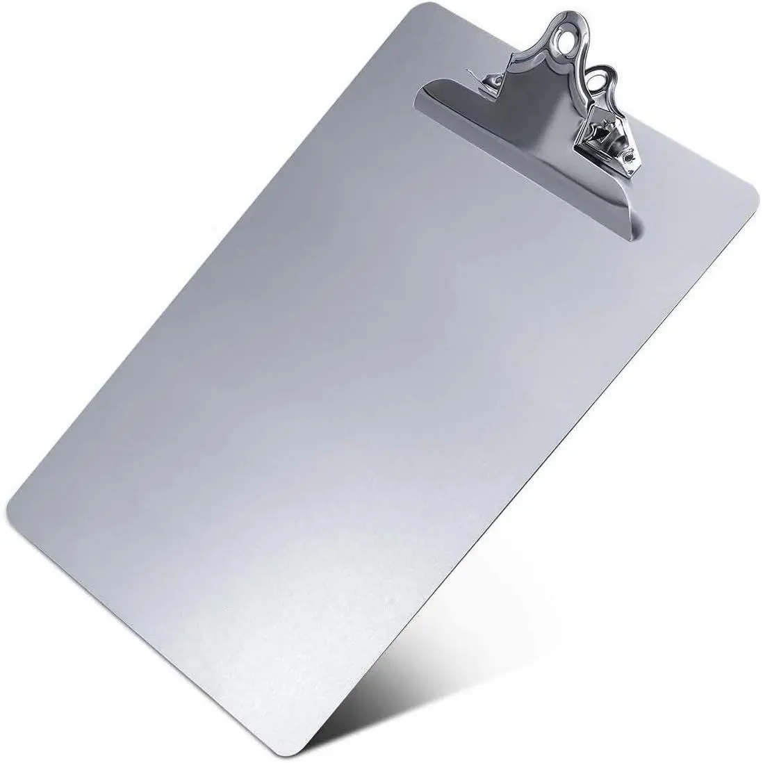 Heavy-Duty Aluminum Metal Clipboard - Rust-Proof, Matte Finish, Water-Resistant, High-Capacity Plate for Lawyers, Students, Letter/A4 Paper Supplies, Space-Saving, Hangable, Longevity Design for Office, Jobsite
