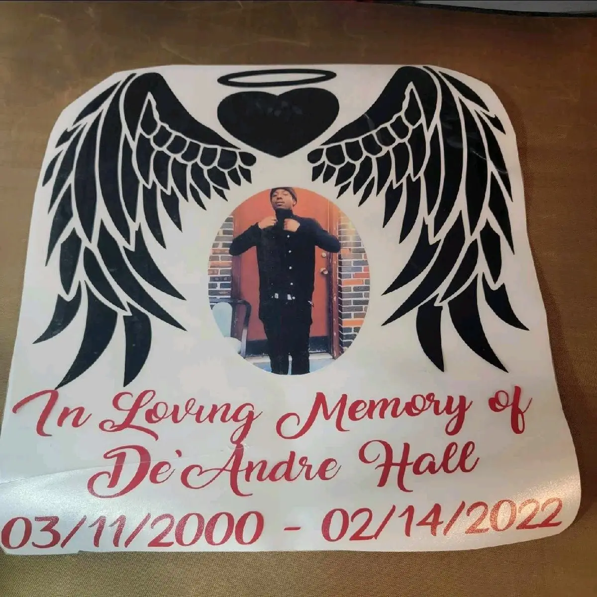 Memorial Decal