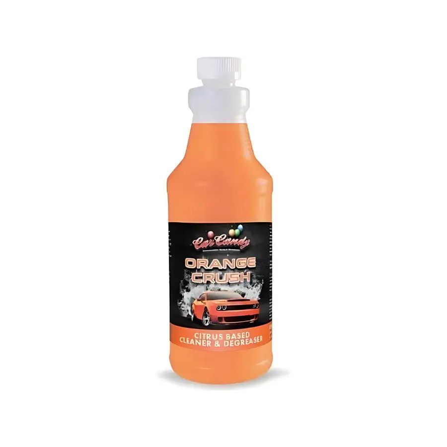 Car Candy Orange Crush Citrus-Based Cleaner-Degreaser, Automotive Engine Care & Car Washing Solution