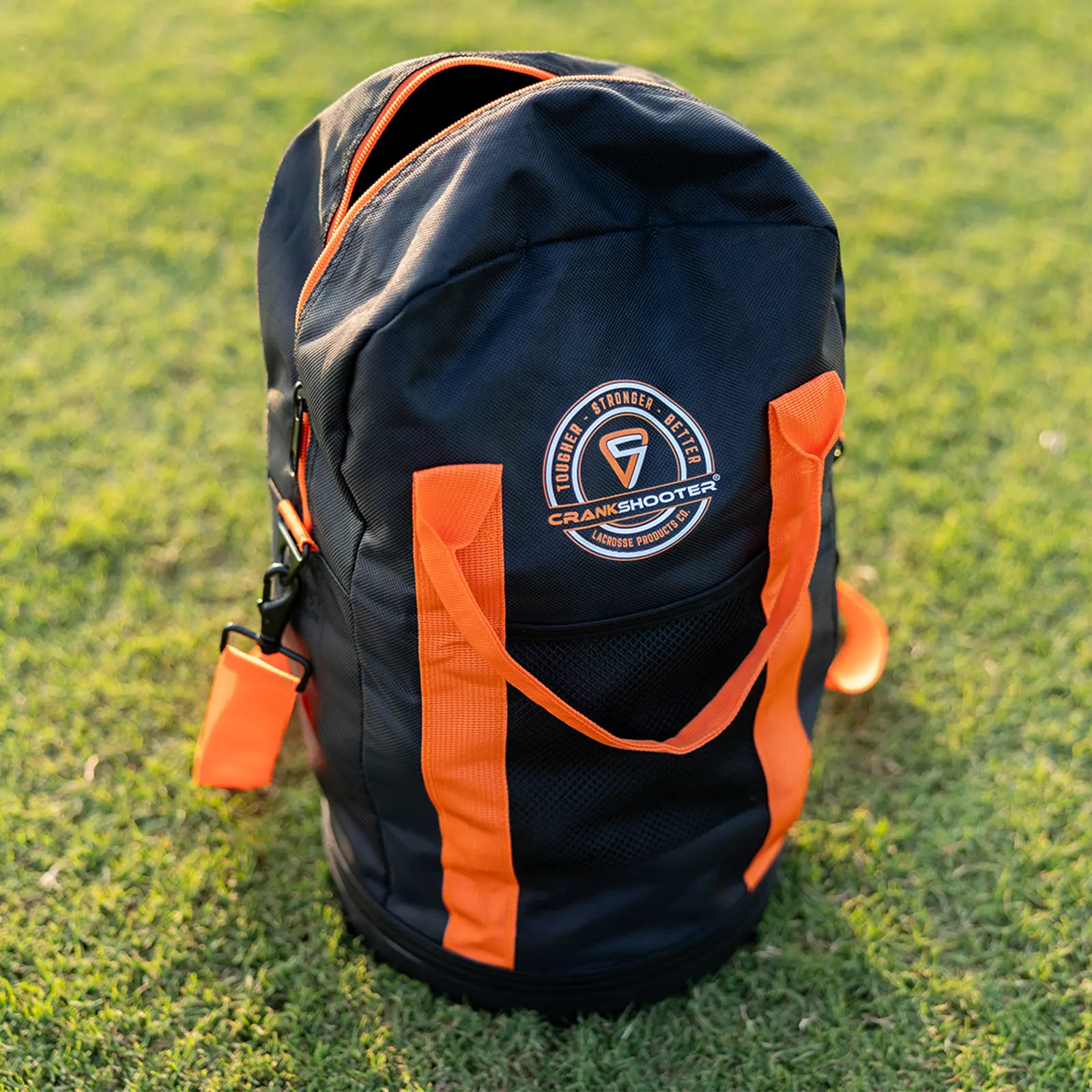 Crankshooter® Lacrosse Ball Bag, Holds Up to 75 Balls
