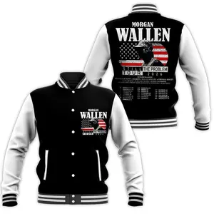 WM Still The Problem Tour 2026 Baseball Uniform Jacket, Baseball Varsity Jacket, Sporty Streetwear Look, Everyday Casual Jacket