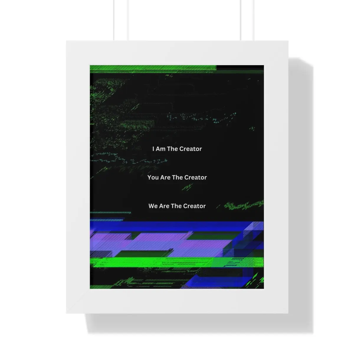 Retro Futuristic Framed Poster