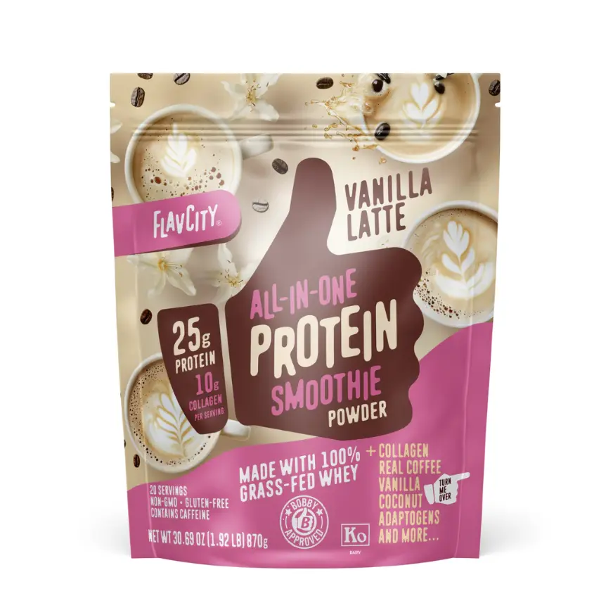 Vanilla Latte Protein Smoothie Vanilla Latte Protein Smoothie