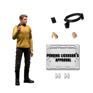 HIYA Exquisite Mini Series 1/18 Scale 4 Inch STAR TREK 2009 Chekov Action Figure