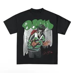 MF DOOM T-SHIRT Madvillain Rap Tee Graphic Print Rare Vintage Hip Hop, gift for her, him, full size