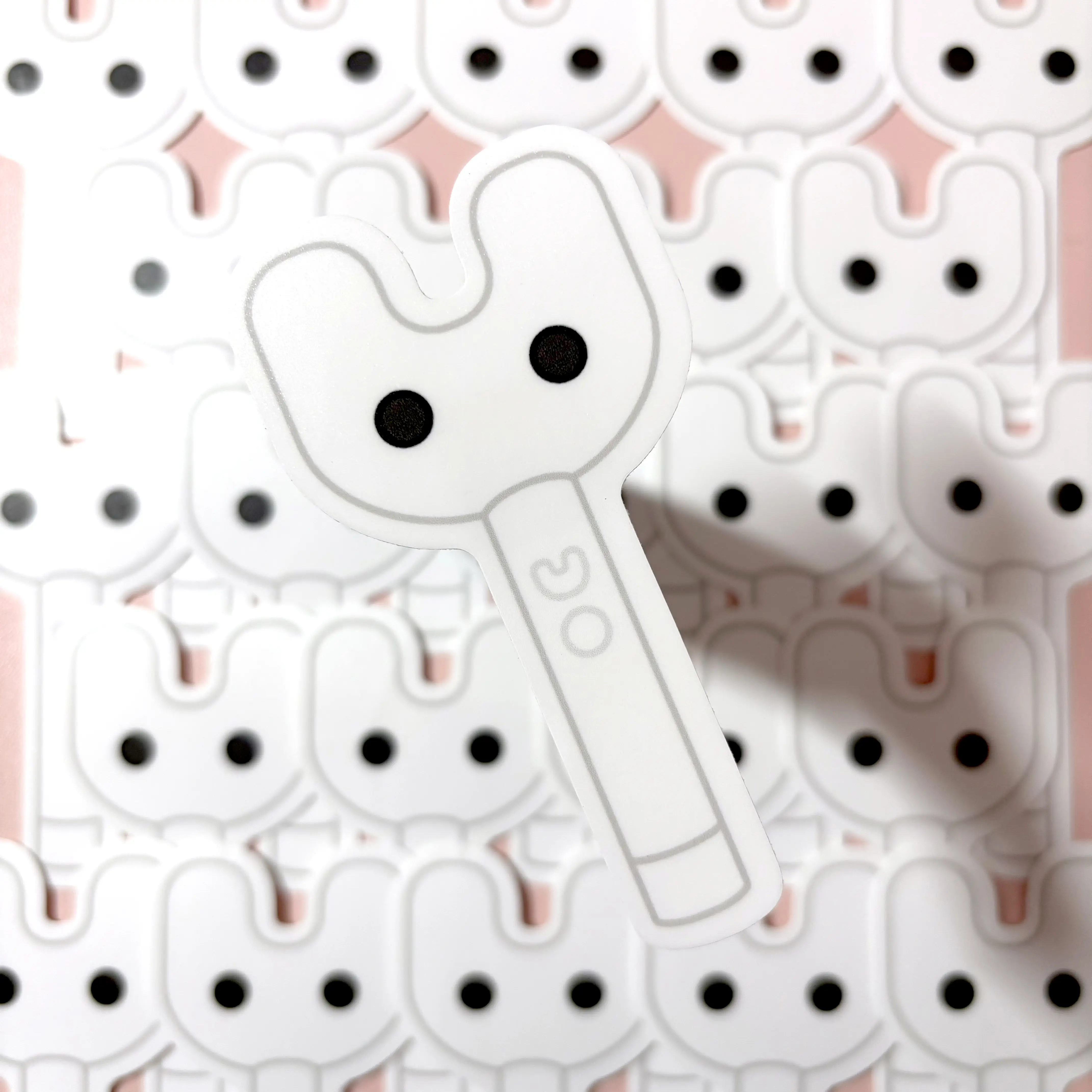 Parasol Paper WATERPROOF NEWJEANS Lightstick Logo Vinyl Sticker Decal