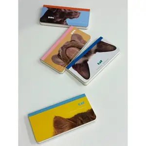 Cute Pet Portable Notebook High Value Cute Contrast Color Creative Mini Book Pocket Notebook