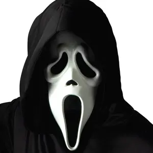 Fun World Ghost Face Mask As Seen In The Movie Scream, Adult