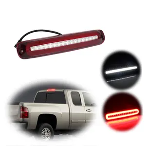 1pcs For 1999 2000 2001 2002 2003 2004 2005 2006 2007 Chevy Silverado GMC Sierra Rear LED 3rd Third Brake Cargo Tail lamps Lights,Replace OEM 5978318, 16525205, 19169016, 531074, 531075, 531029, 923240