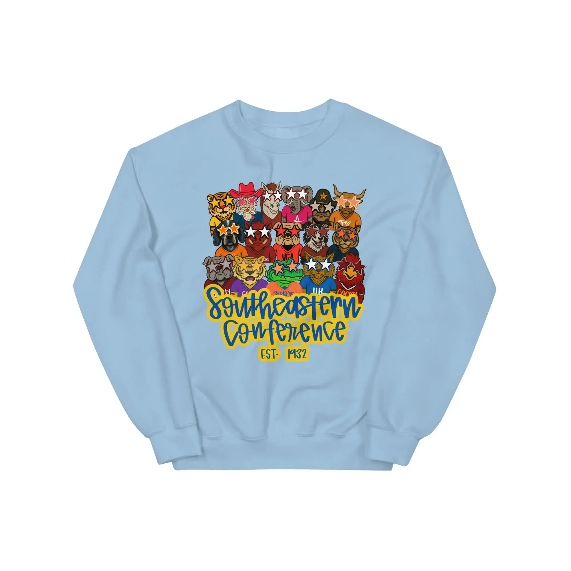 Trendy SEC Mascots Sweatshirt