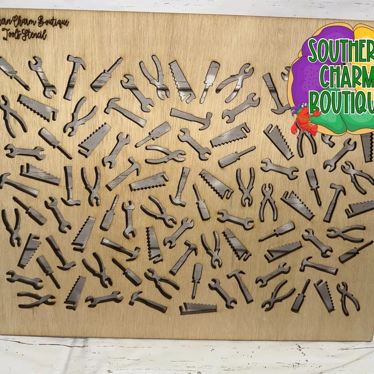 Tools Bleaching Stencil