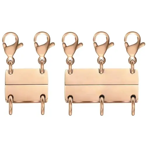 2Pcs | Double Rose Gold + Triple Rose Go