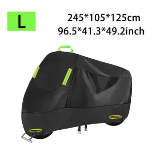 Factory Direct Sales Motorcycle Cover Sun Protection Rain Protection Frost Protection Motorcycle Clothing Travel Outdoor Essential