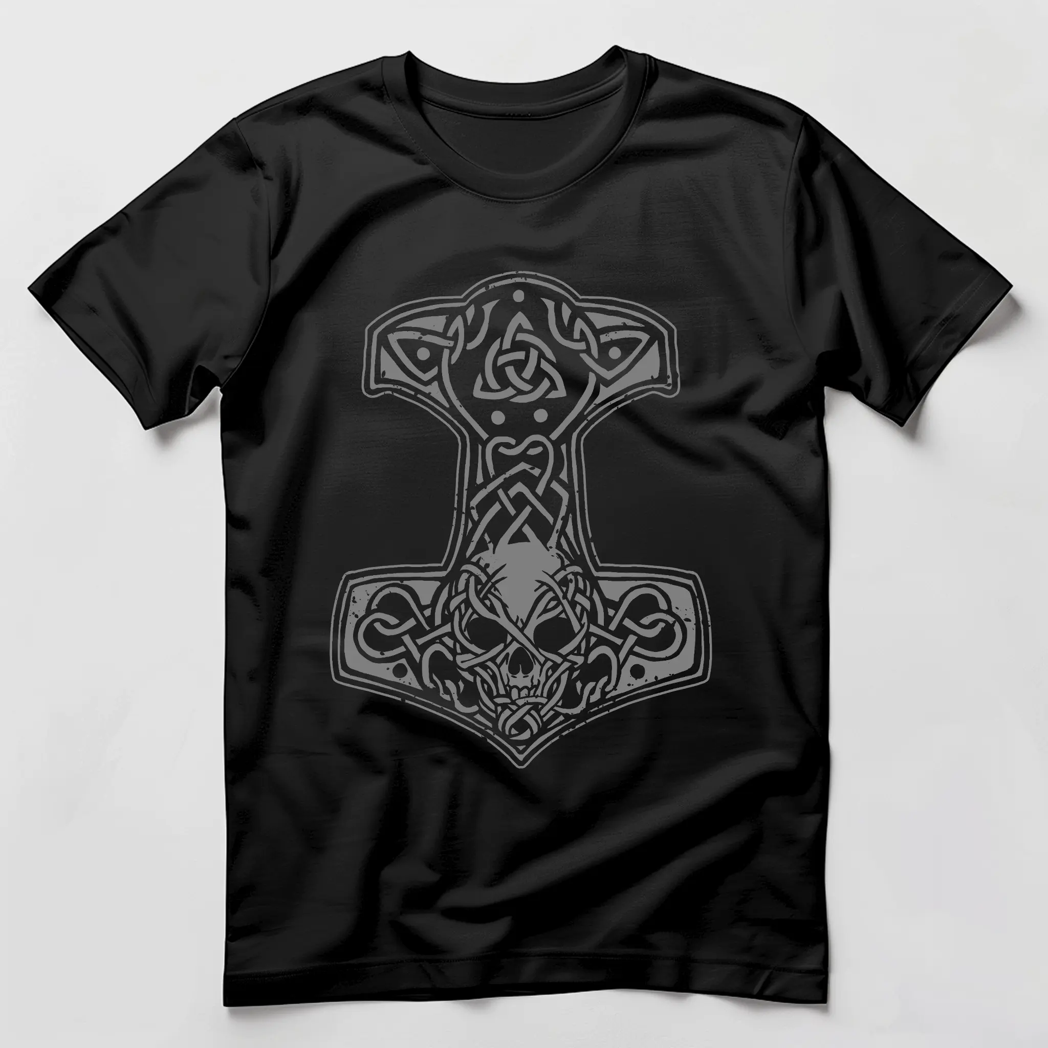 Mjolnir Thor's Skull Hammer Tee