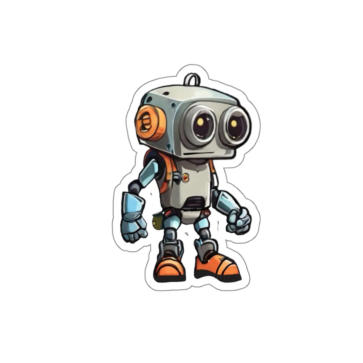 Robots can Climb Too! Sticker