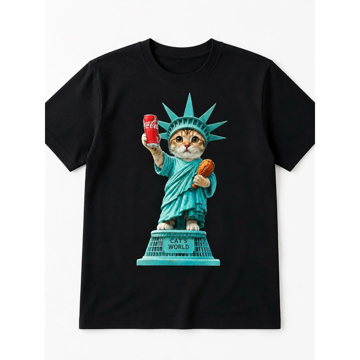 Custom T-Shirt with Your Photo Personalized DIY Shirt Custom Picture Graphic Tee Unisex Cotton Gift for Family Pets Couples Black Crew Neck